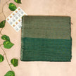 Pure Matka Tissue Silk Saree- Olive Green