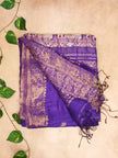Pure Matka Silk Saree - Royal Purple