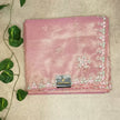 Pure Kora Tissue Saree - Onion Pink