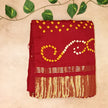 Pure Modal Silk Bandhini Dye Saree - RED