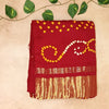 Pure Modal Silk Bandhini Dye Saree - RED