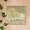 Pure Kanchi Tissue Silk Handwork Saree - Pastel Pistachio Green