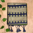 Semi Gadwal Silk Saree – Elegant Zari Weaving