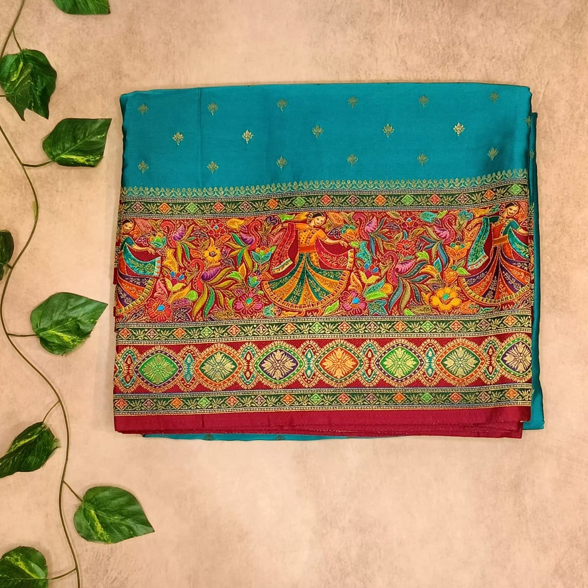Viscose Organza Satin Saree – Rich & Elegant Drapes