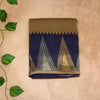 Pure Tissue Temple Border Saree – Traditional Radiance