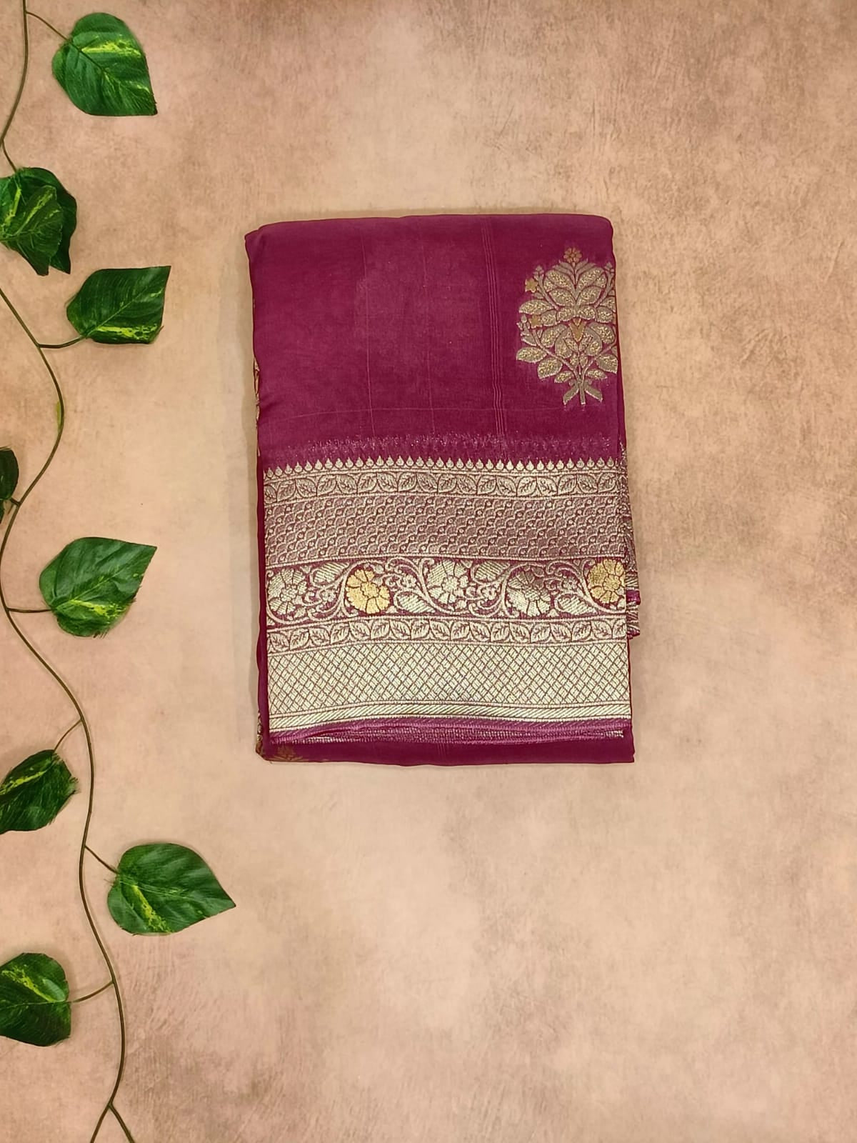 Bunny Tussar Saree – Grace in Every Drape