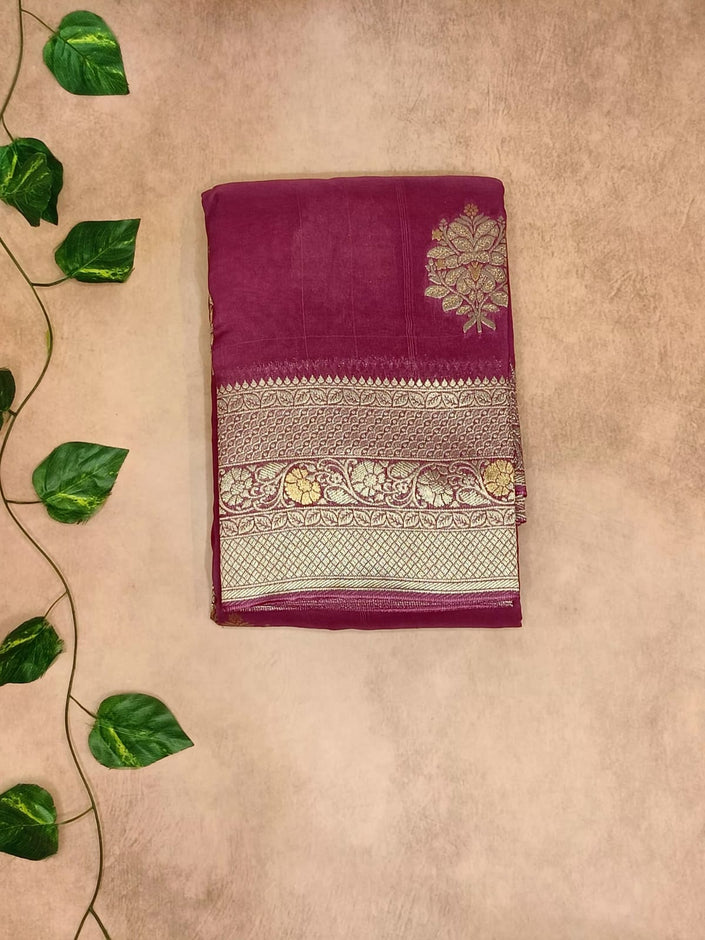 Bunny Tussar Saree – Grace in Every Drape
