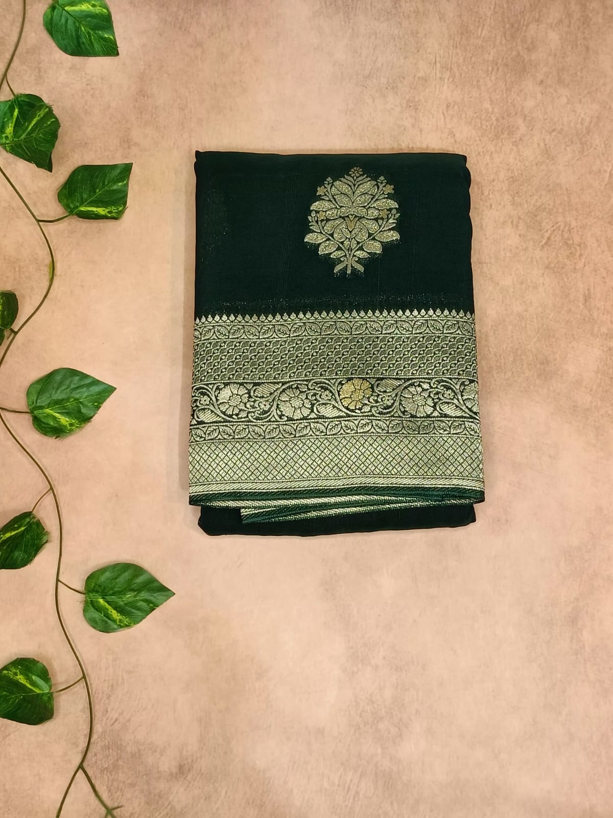 Bunny Tussar Saree – Grace in Every Drape