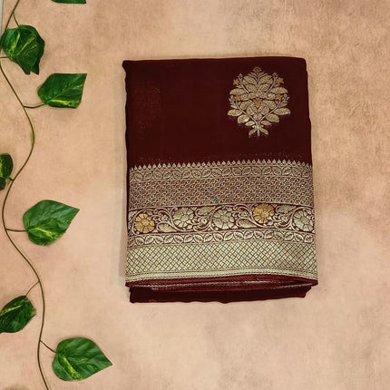Bunny Tussar Saree – Grace in Every Drape