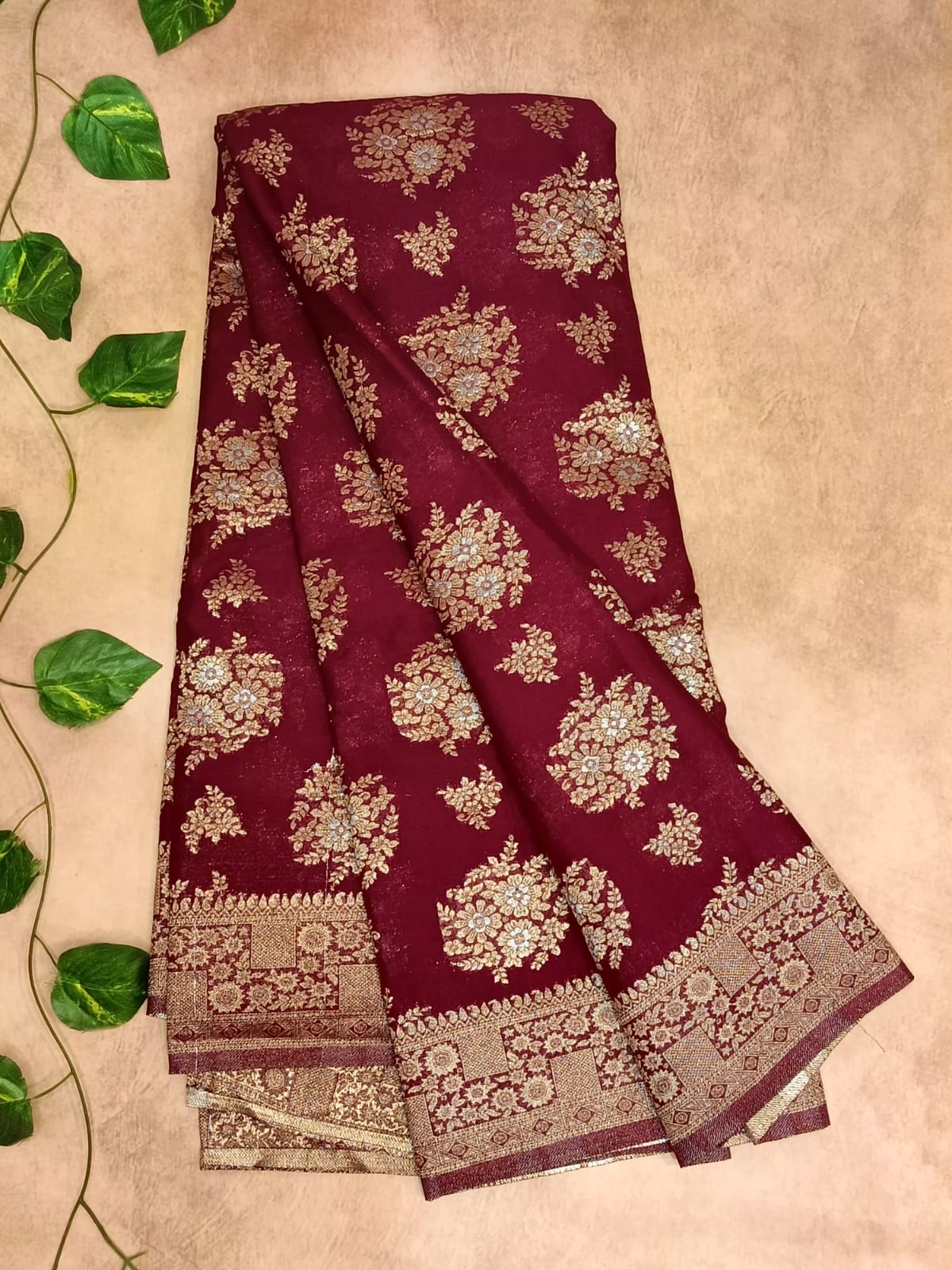 Elegant Georgette Saree – Timeless Beauty
