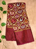 Pure Patola Satin Border Saree – Heritage Elegance