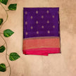 Halfmix Crepe Saree – Grace with a Modern Twist