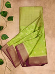 Halfmix Crepe Saree – Grace with a Modern Twist