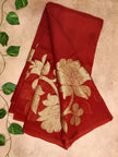 Pure Kora Saree – Elegant Floral Weave Collection