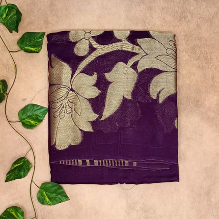 Pure Kora Saree – Elegant Floral Weave Collection