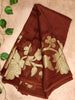 Pure Kora Saree – Elegant Floral Weave Collection