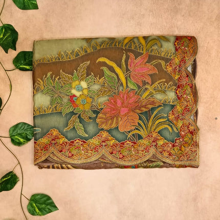 Pure Viscose Saree – Designer Floral Print Collection