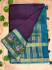 Viscose Tussar Saree – Designer Narrative Border