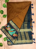 Viscose Tussar Saree – Designer Narrative Border