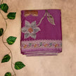 Georgette Floral Print Saree – Elegant Bloom Collection