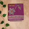 Georgette Floral Print Saree – Elegant Bloom Collection