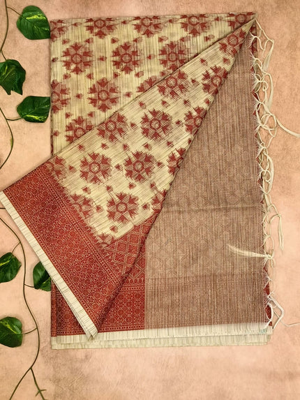 Kota Doria Weaving Saree – Lightweight Elegance