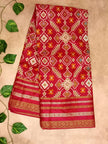 Patola Saree with Satin Border – Elegant Heritage Collection