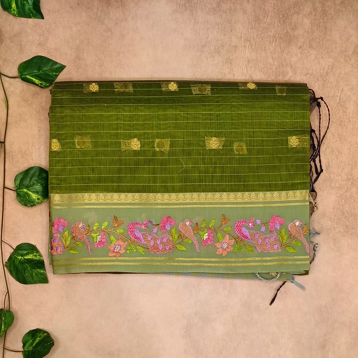Cotton Embroidery Saree – Elegant & Breathable Beauty