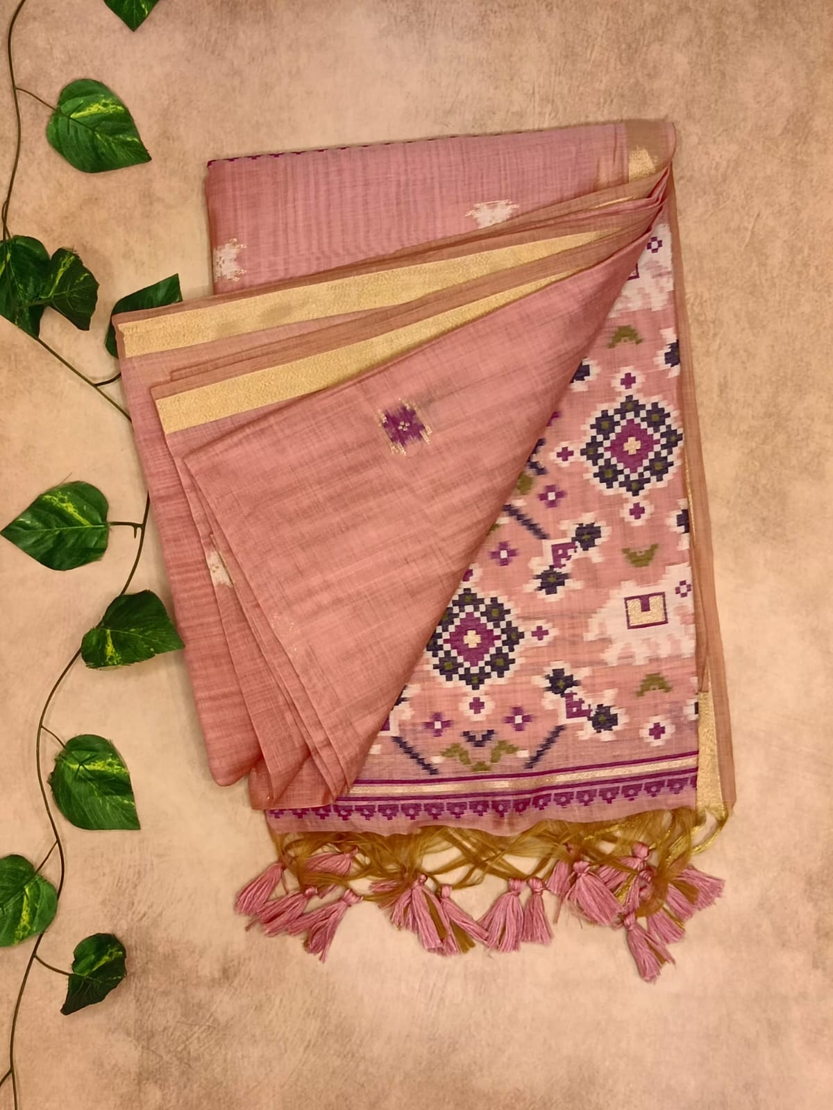 Cotton Patola Saree – Lightweight & Elegant
