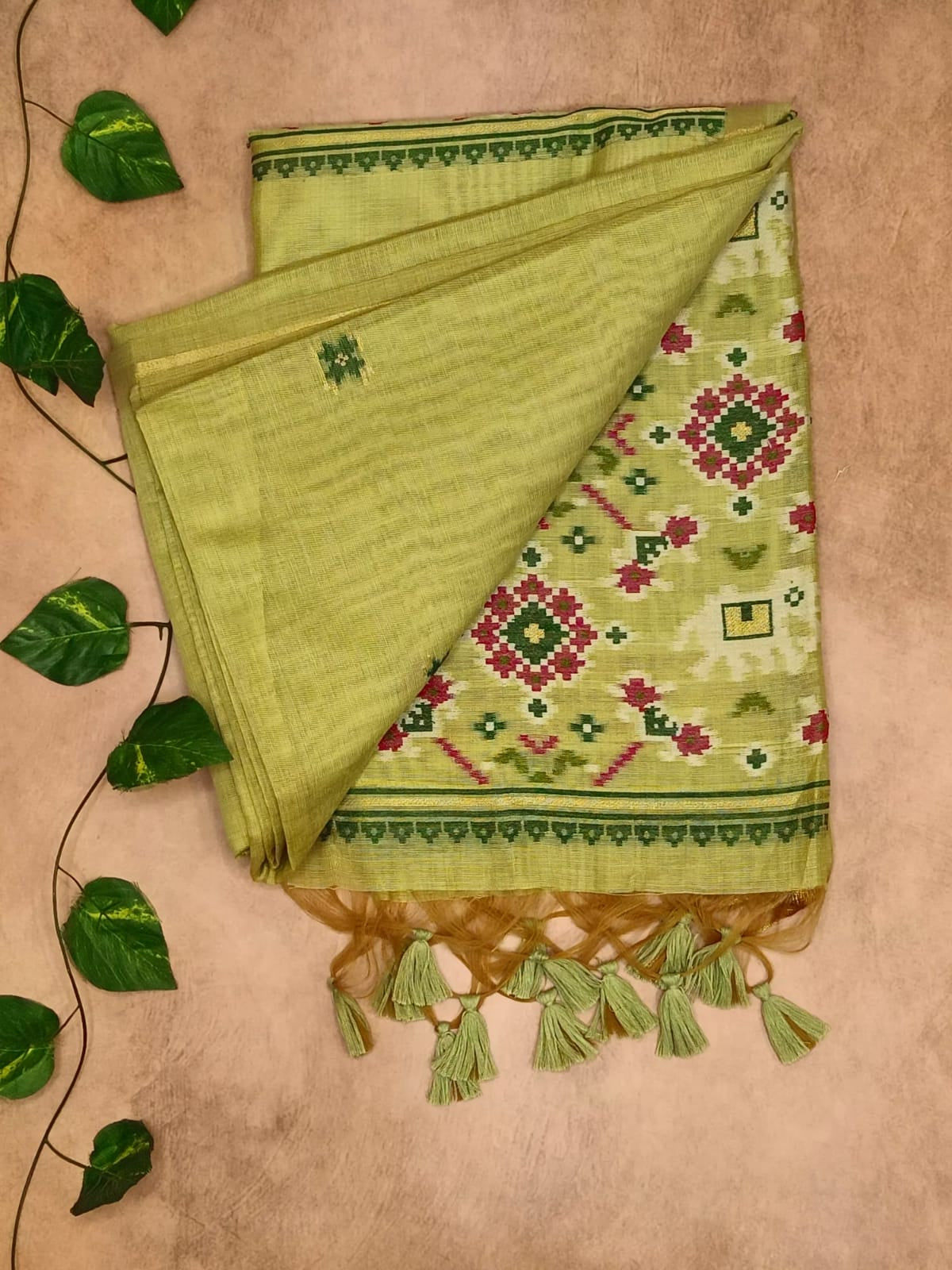 Cotton Patola Saree – Lightweight & Elegant