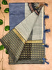Semi Kota Cotton Saree – Elegant Checks with Modern Twist