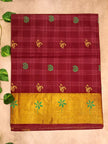 Semi Cotton Silk Stripes Saree