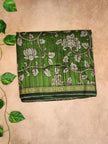 Elegant Printed Synthetic Saree