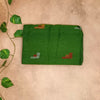 Soft Cotton Saree with Minimal Motifs & Tassels