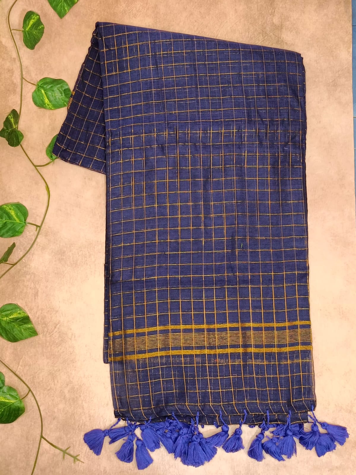 Gadwal Checks Cotton Saree