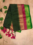 Cotton Saree with Elegant Nakshi Border