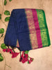 Cotton Saree with Elegant Nakshi Border