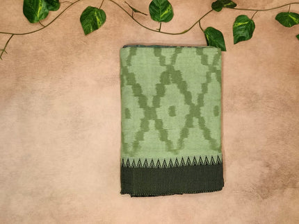 Gadwal Soft Silk Saree – Traditional Ikat Elegance