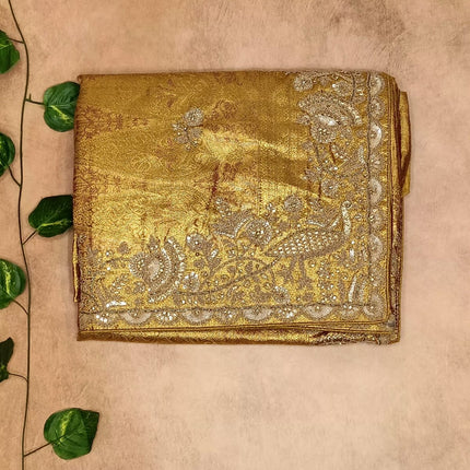 Pure Kanchi Tissue Work Saree