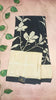 Satin Crepe Floral Saree