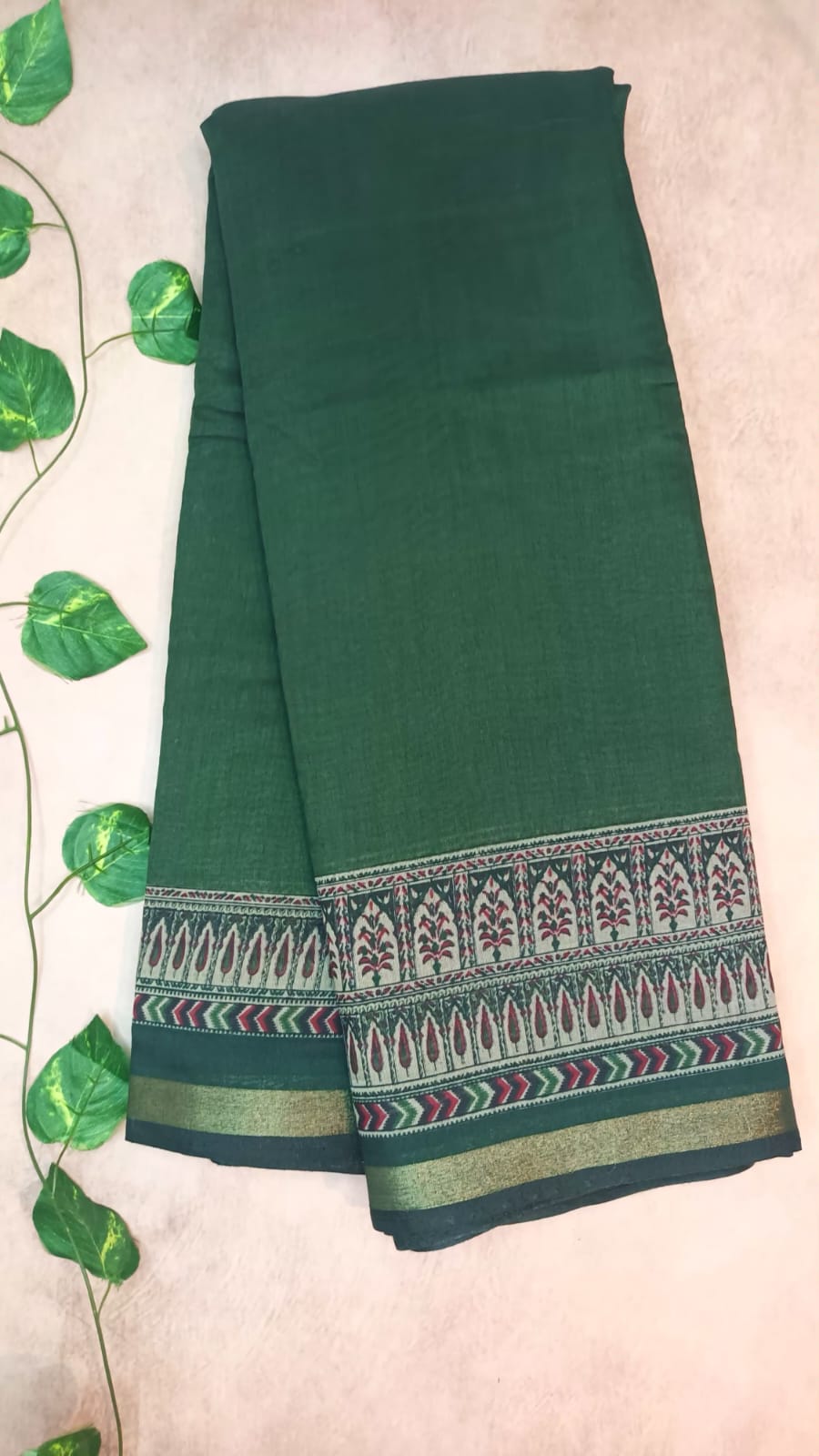 Mul Cotton Printed Saree