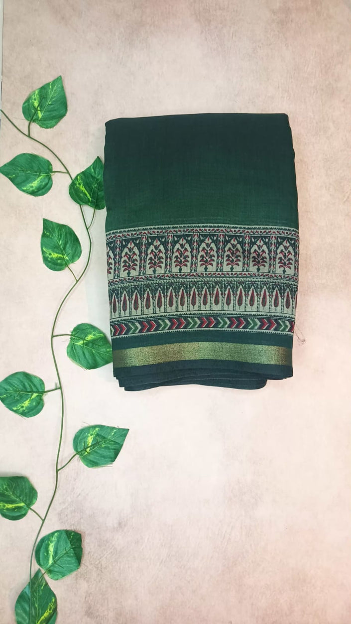 Mul Cotton Printed Saree