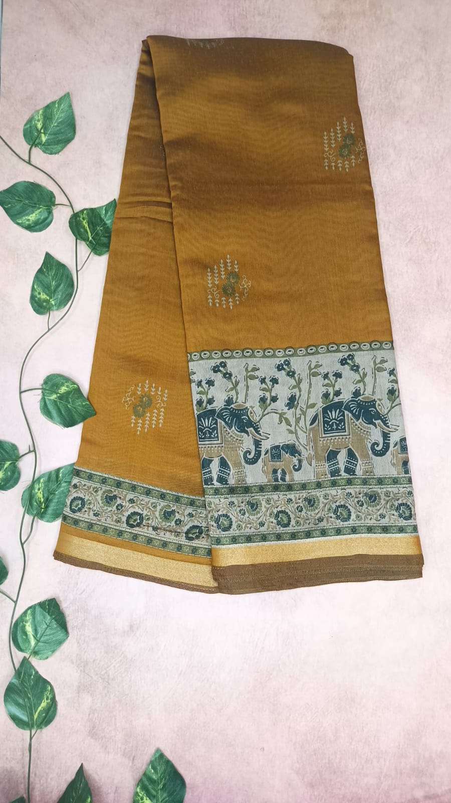 Mul Cotton Printed Saree