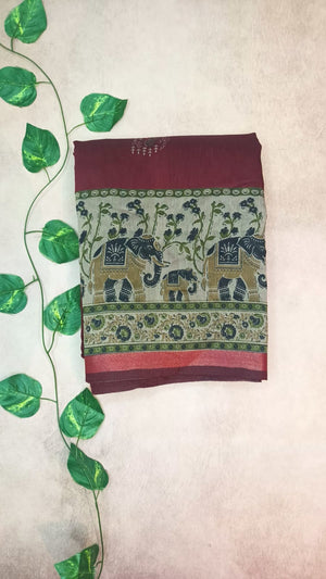 Mul Cotton Printed Saree