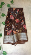Crepe Silk Digital Printed Saree