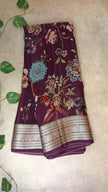 Crepe Silk Digital Printed Saree