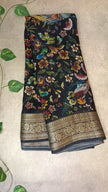 Crepe Silk Digital Printed Saree