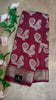Binny Crepe Silk Saree – Peacock Print