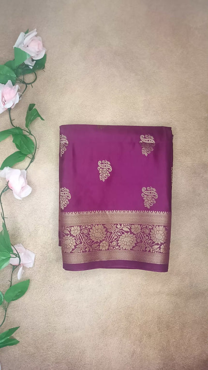 Semi Kanchi Soft Silk Saree