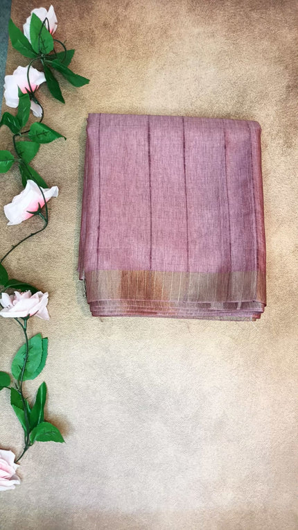 Tussar Handwork Saree ✨